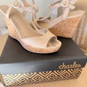 Charles by Charles David Wedge Sandals – Size 7